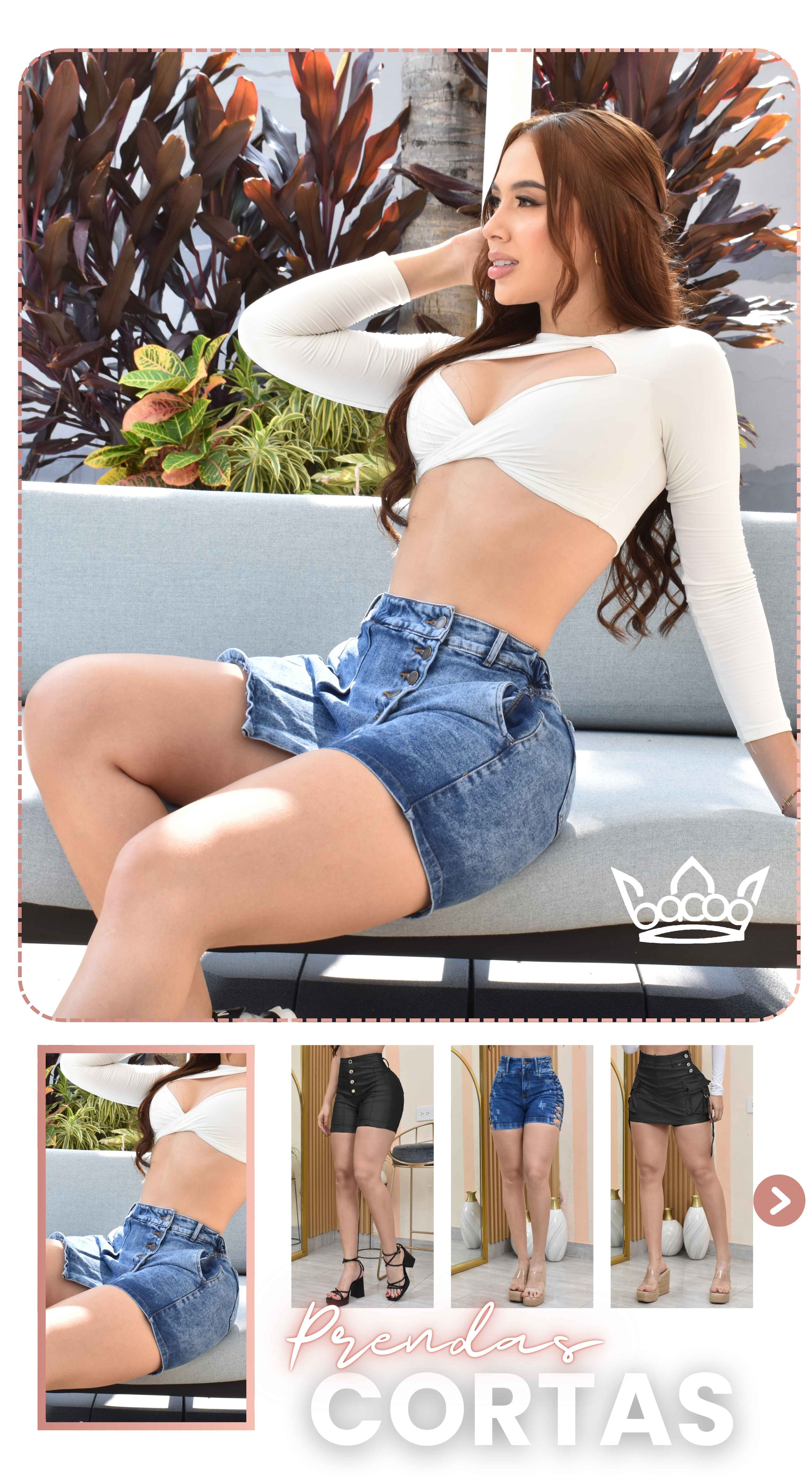 PRENDAS CORTAS ( FALDA SHORT Y SHORT )