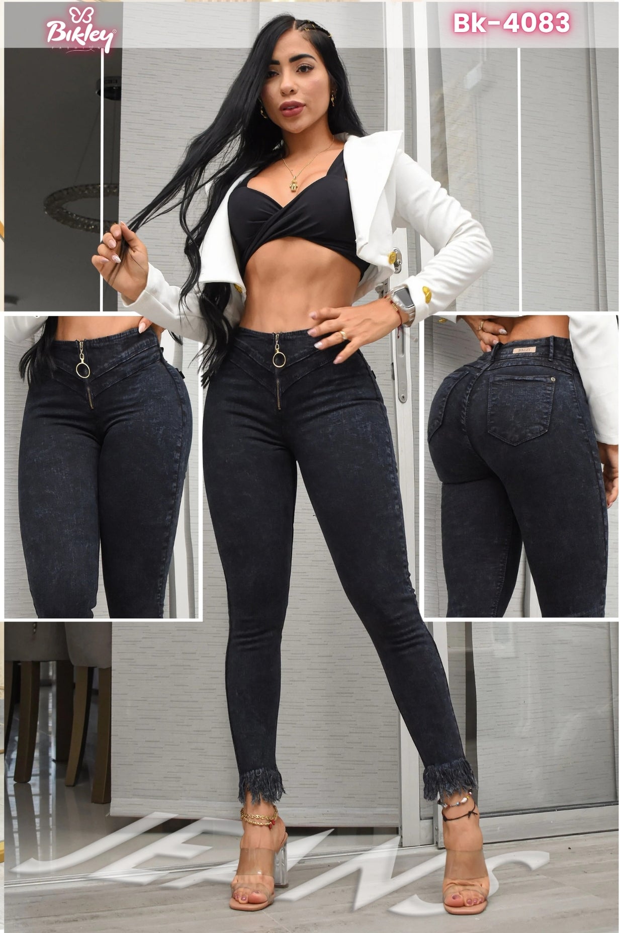 JEANS GRIS SKINNY BIKLEY REF. BK-4083