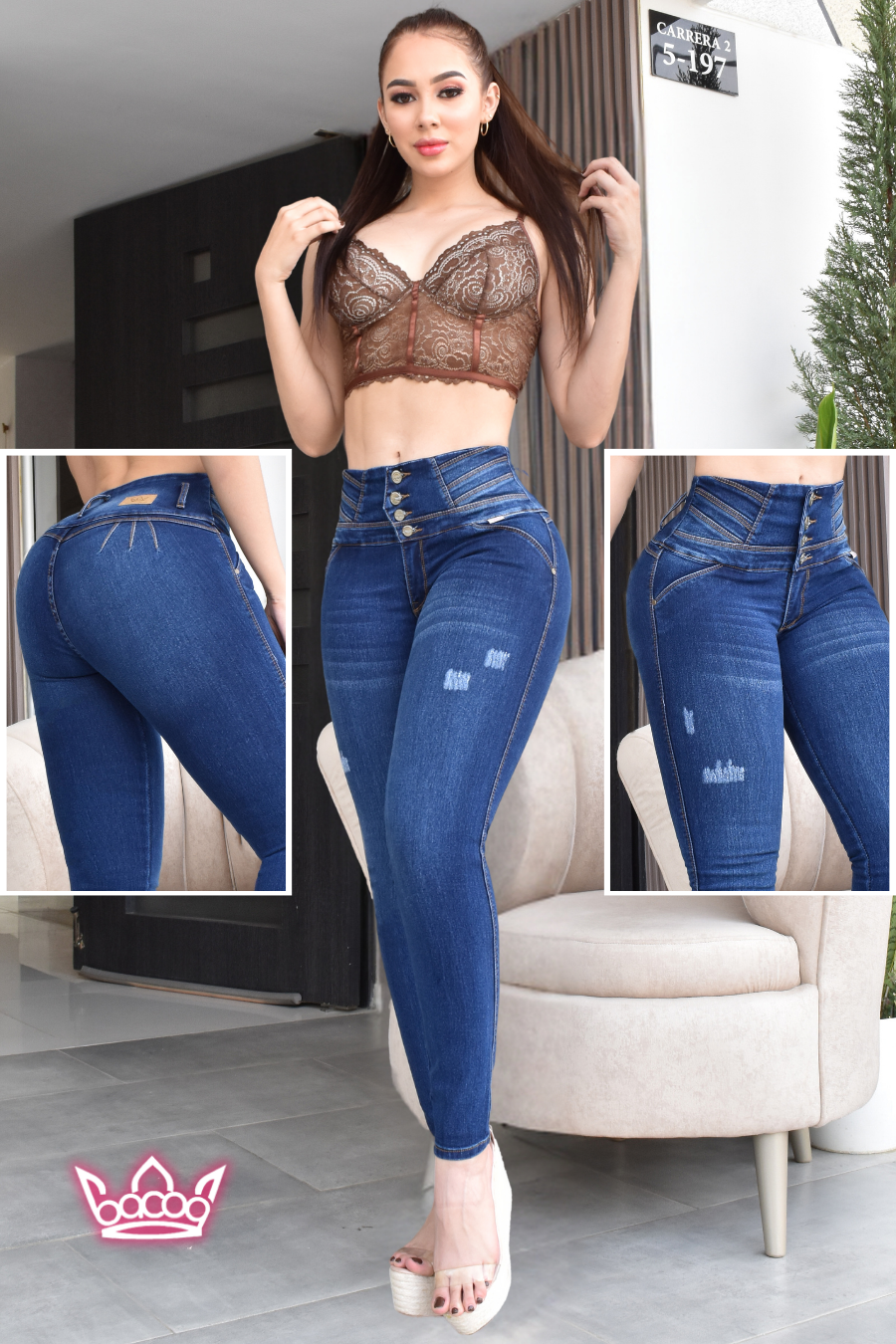 OUTLET SKINNY CONTROL ABDOMEN LEVANTA COLA REF. B-40689