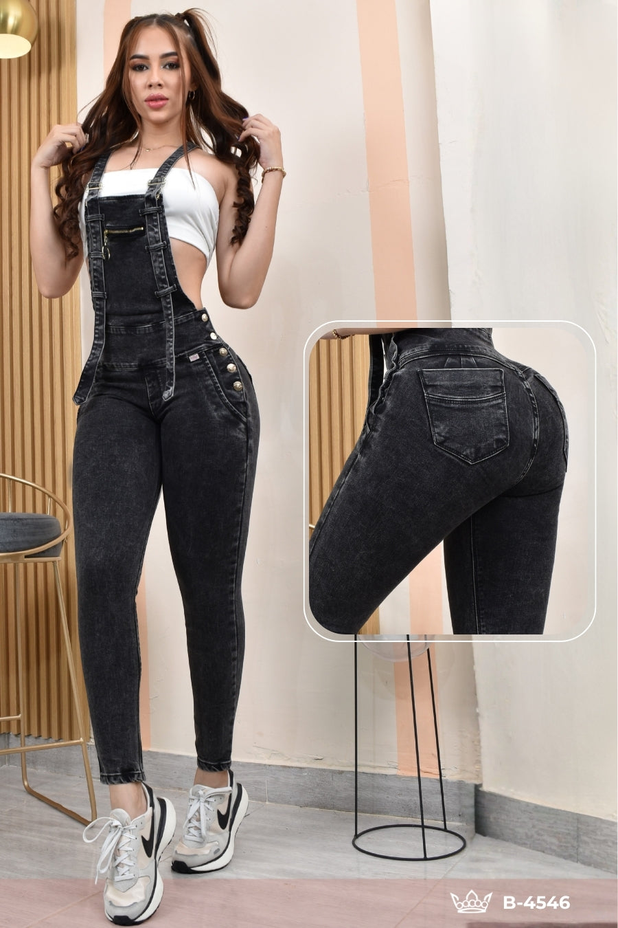 BRAGA PANTALON LEVANTA COLA B-4546