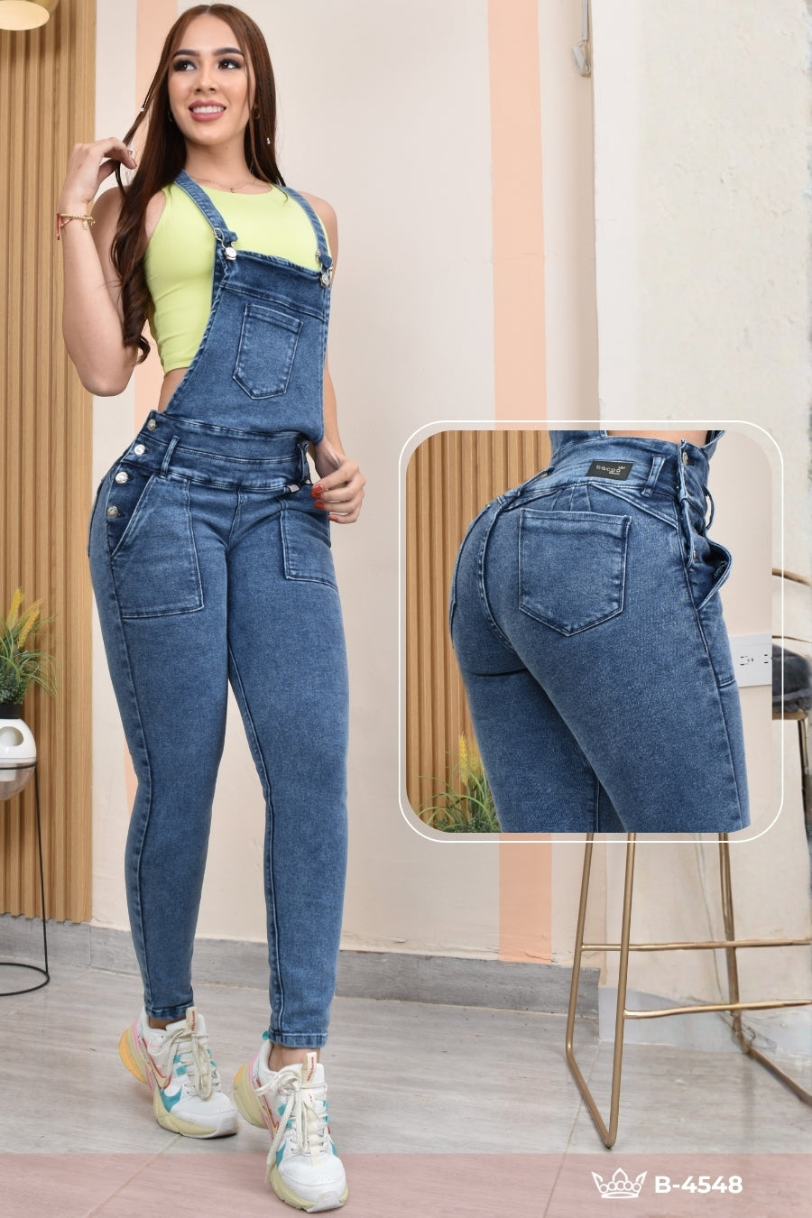 BRAGA PANTALON LEVANTA COLA B-4548