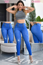 JEANS CONTROL ABDOMEN LEVANTA COLA REF. B-40656