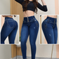 JEANS SKINNY CONTROL ABDOMEN LEVANTA COLA  REF. B-40730