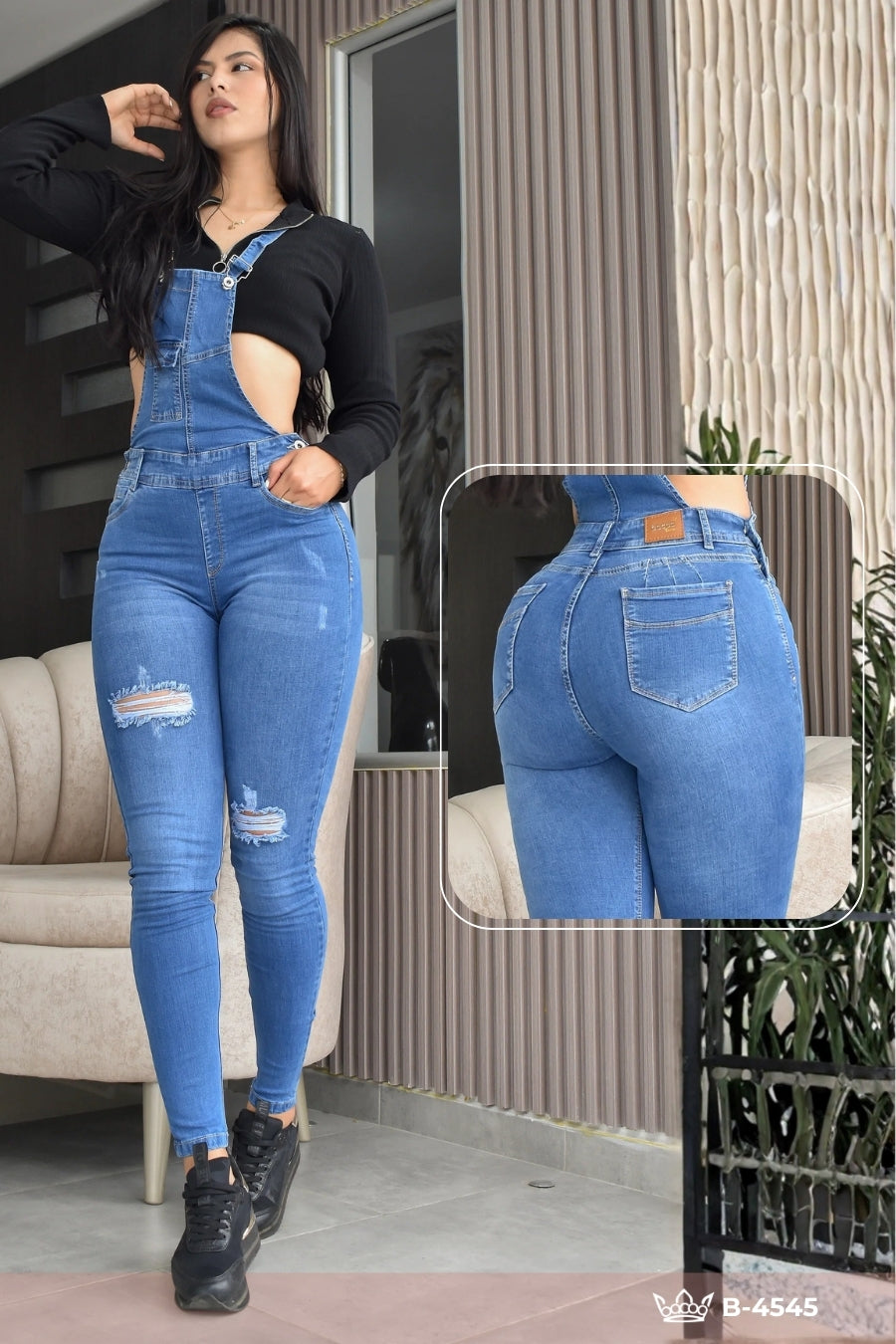 BRAGA PANTALON LEVANTA COLA B-4545