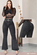 JEANS BOTA ANCHA LEVANTA COLA  REF. B-254037