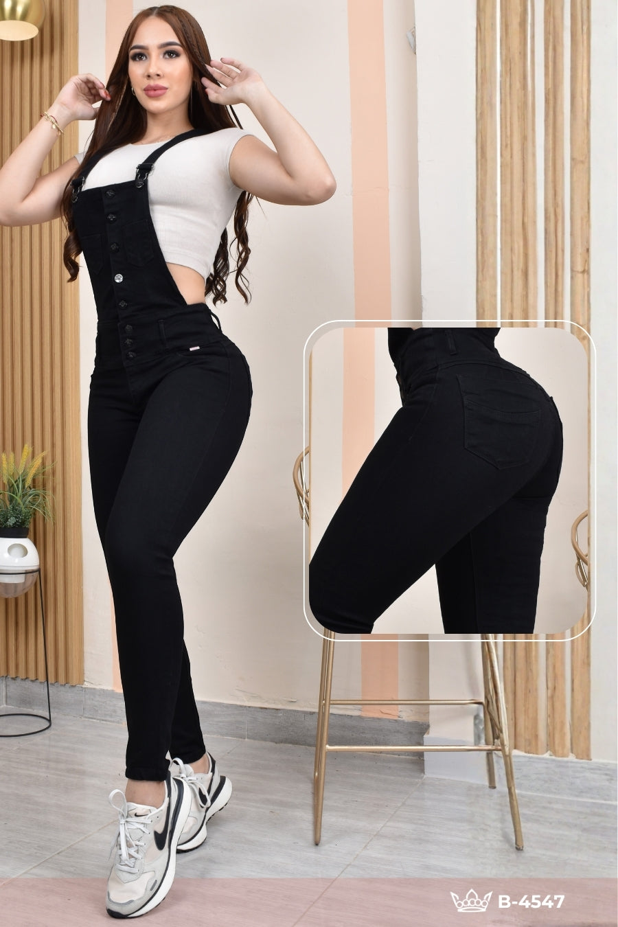 BRAGA PANTALON LEVANTA COLA B-4547