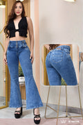 JEANS BOTA ANCHA LEVANTA COLA  REF. B-40758