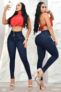 JEANS SKINNY (CLASICO), LEVANTA COLA  REF. B264073