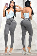 JEANS SKINNY (CLASICO), LEVANTA COLA  REF. B264040