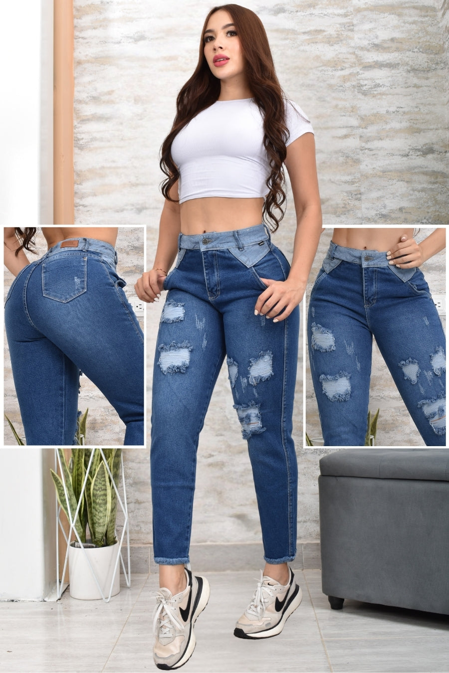 JEANS MOMFIT BIKLEY REF. BK-4092