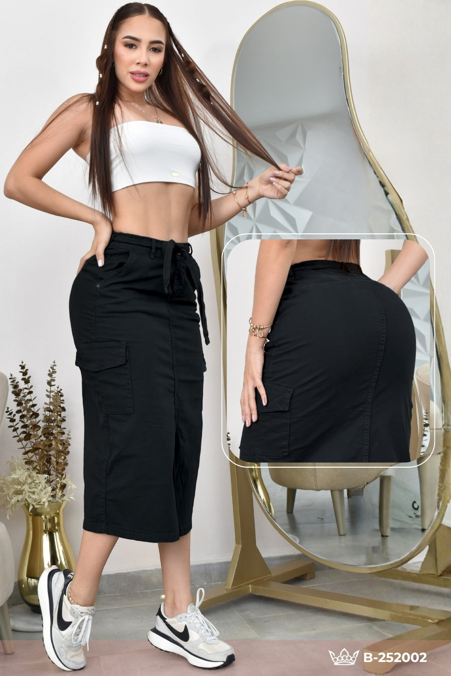 MAXIFALDA NEGRO CARGO  BACOA REF. B-252002