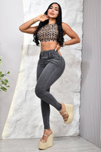 JEANS SKINNY (CLASICO), LEVANTA COLA  REF. B264042