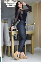 PANTALON CUERINA LEVANTA COLA REF. B-40660