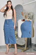 MAXIFALDA ESTILO CARGO  BACOA REF. B-252006