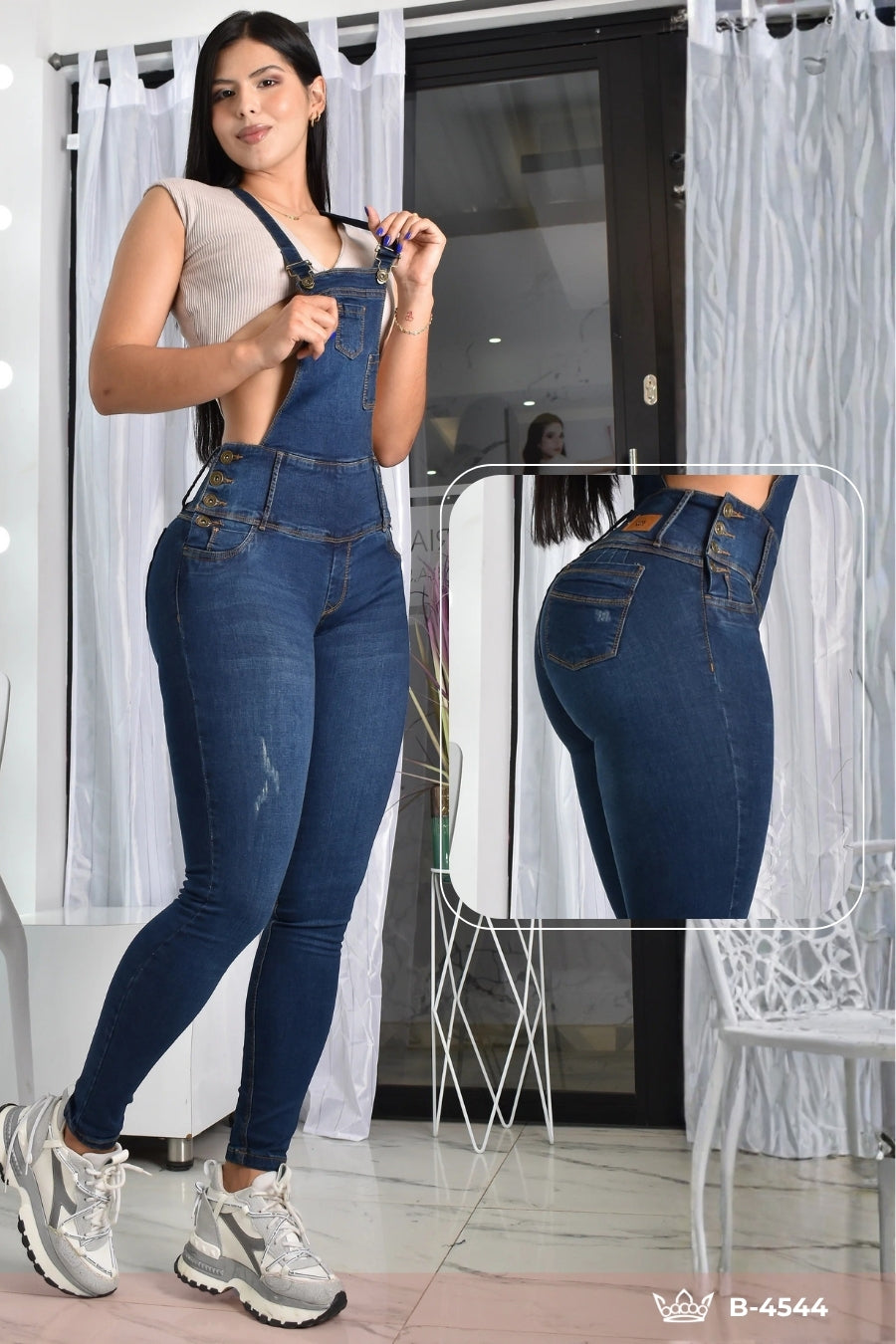 BRAGA PANTALON LEVANTA COLA B-4544