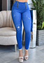 JEANS CONTROL ABDOMEN LEVANTA COLA REF. B-40656