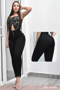 PANTALON SKINNY CONTROL ABDOMEN LEVANTA COLA  REF. B-40798