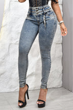 JEANS SKINNY (EXCLUSIVO), LEVANTA COLA  REF. B264075