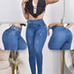 JEANS SKINNY CONTROL ABDOMEN LEVANTA COLA  REF. B-254043