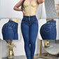 JEANS SKINNY CONTROL ABDOMEN LEVANTA COLA  REF. B-254051
