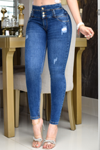 JEANS CONTROL ABDOMEN LEVANTA COLA REF. B-40640
