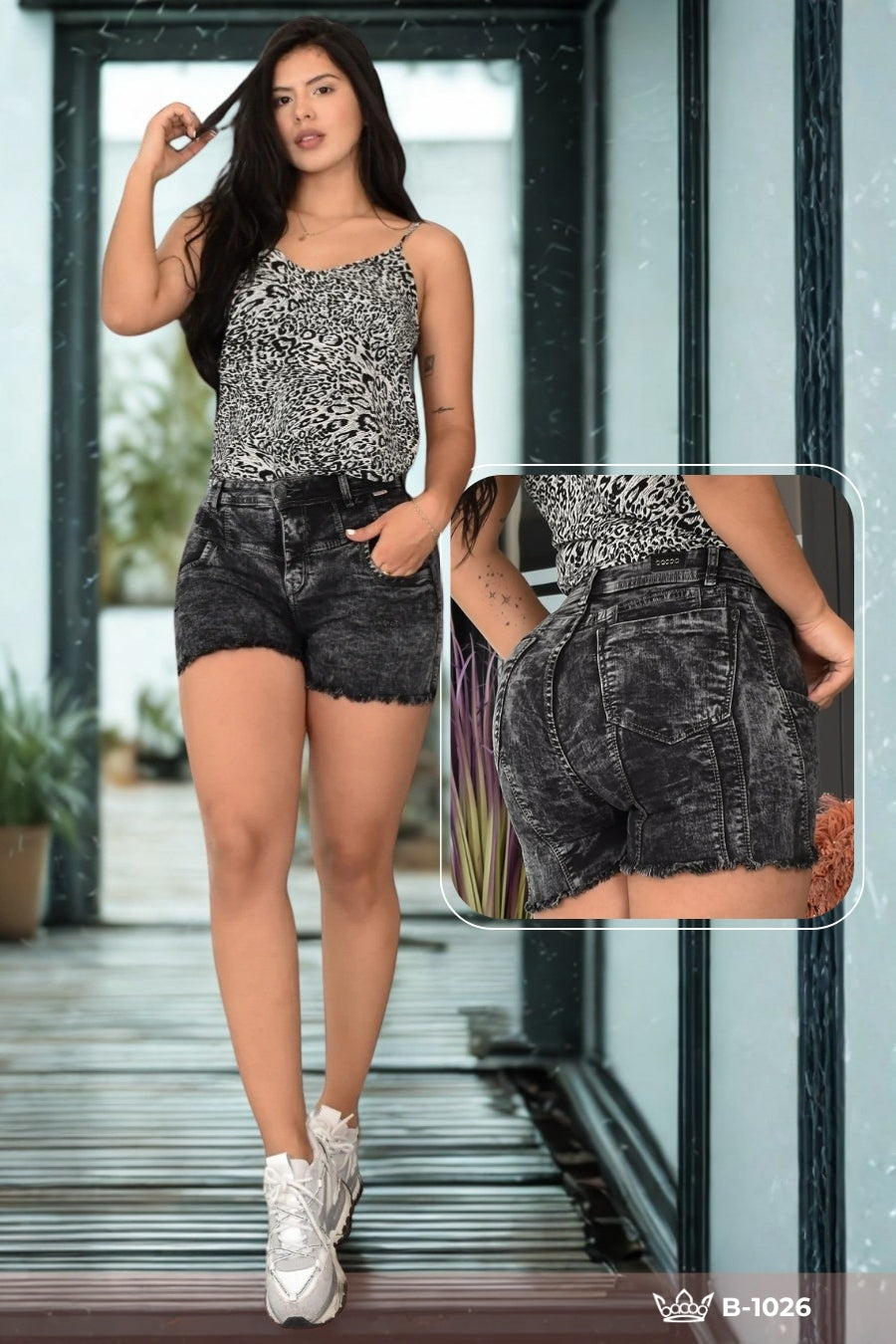 SHORT DAMA BACOA  REF. B1026