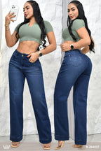 JEANS BOTA RECTA, (CLASICO)  HORMA PERFECTA  REF. B264037