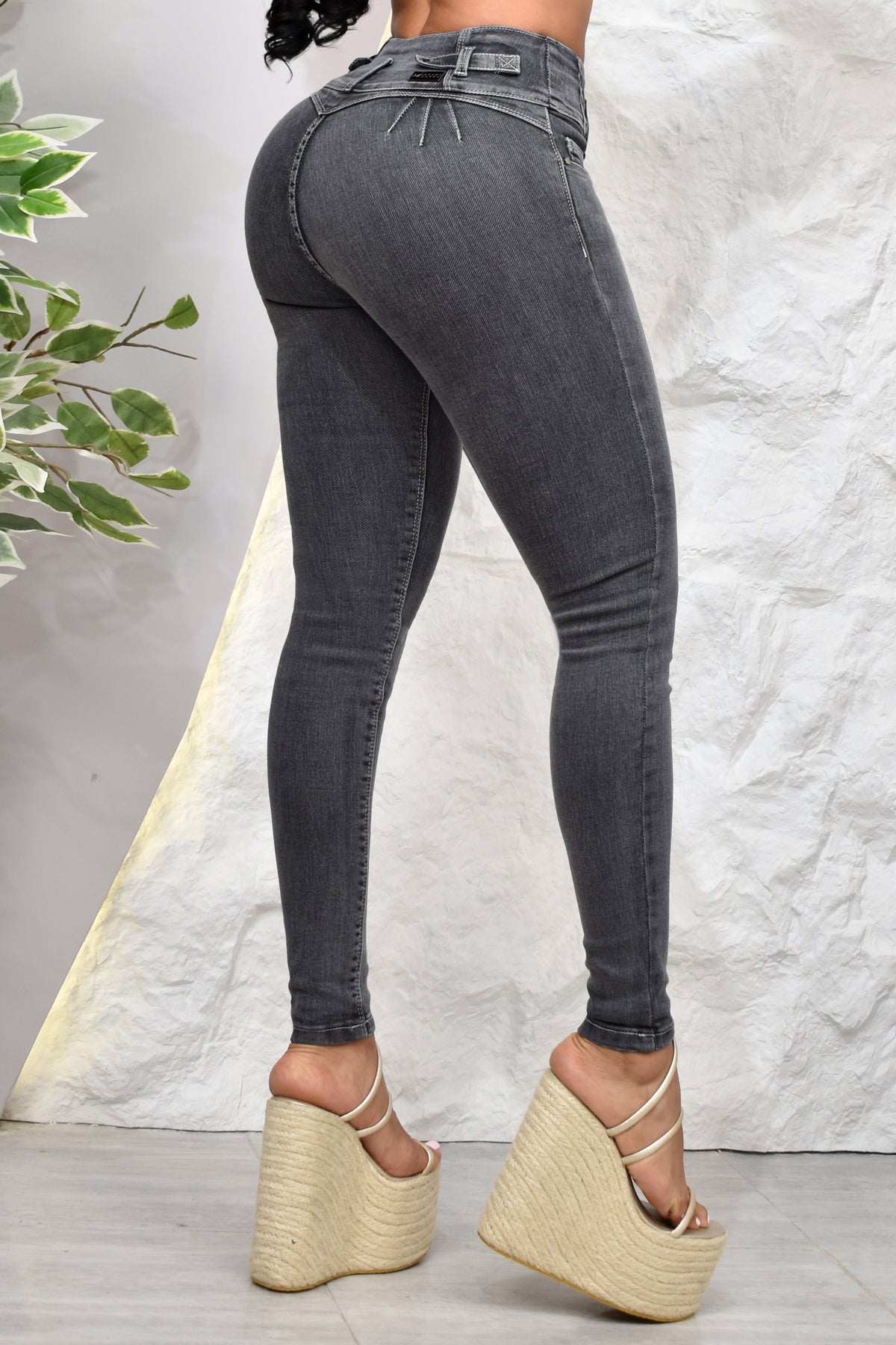 JEANS SKINNY (CLASICO), LEVANTA COLA  REF. B264042