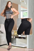 PANTALON SKINNY CONTROL ABDOMEN LEVANTA COLA  REF. B-254074
