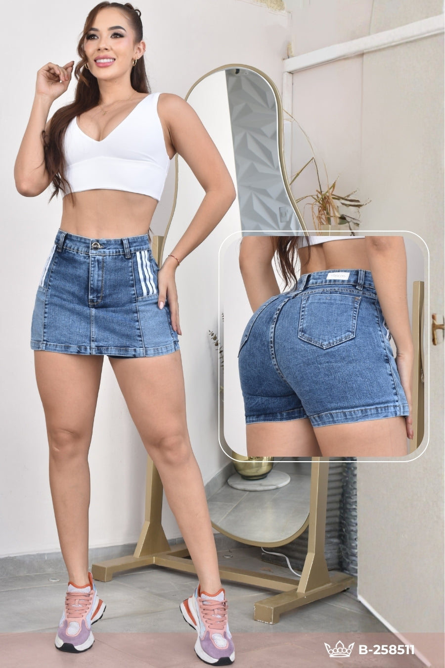 FALDA SHORT BACOA REF. B258511