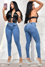 JEANS SKINNY (EXCLUSIVO), LEVANTA COLA  REF. B264076