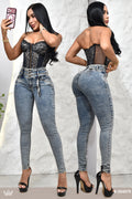 JEANS SKINNY (EXCLUSIVO), LEVANTA COLA  REF. B264075
