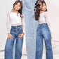 JEANS NIÑA BOTA RECTA REF. BK-254020