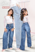 JEANS NIÑA BOTA RECTA REF. BK-254020