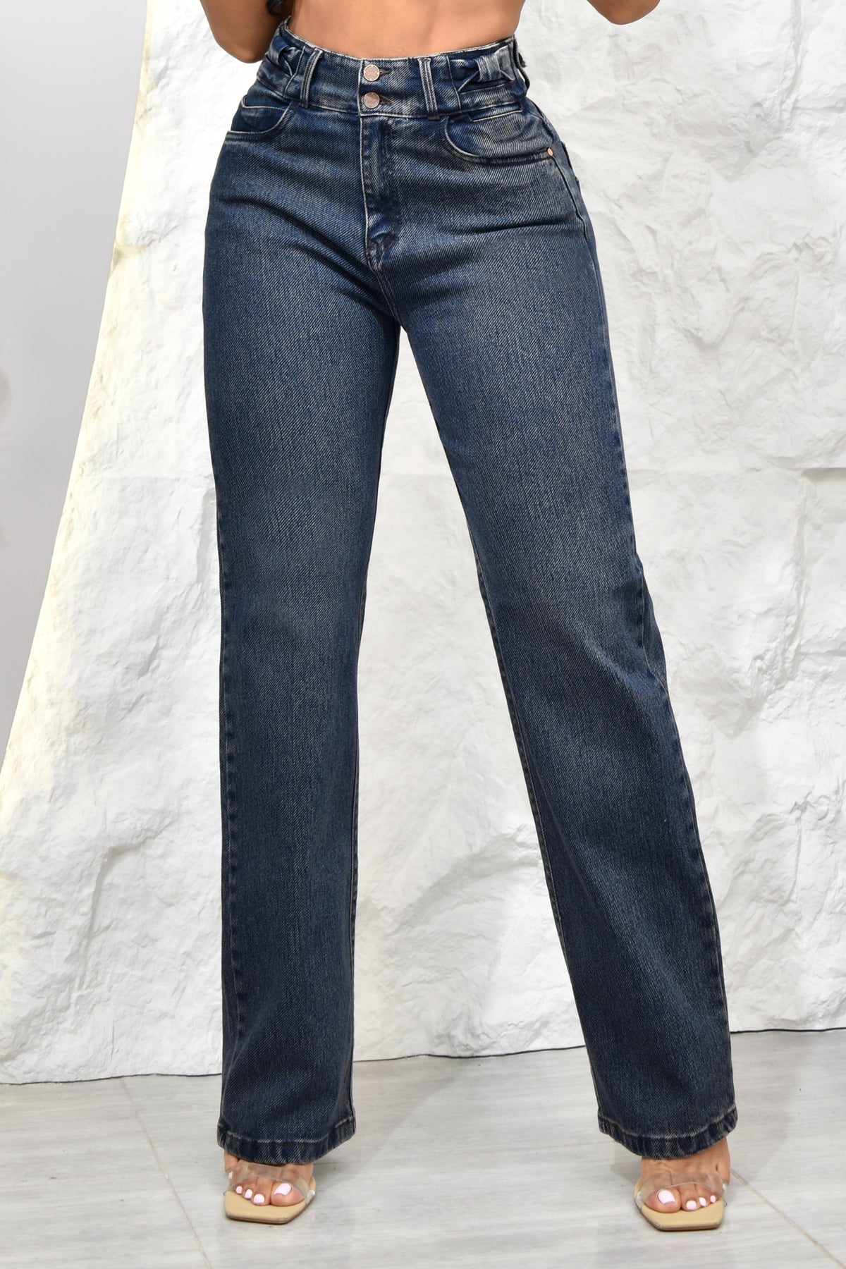 JEANS BOTA RECTA, (CLASICO)  HORMA PERFECTA  REF. B264036