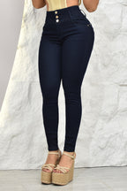 JEANS SKINNY (CLASICO), LEVANTA COLA  REF. B264071