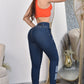 JEANS SKINNY CONTROL ABDOMEN LEVANTA COLA  REF. B-254016
