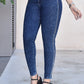 JEANS SKINNY CON PEDRERIA, LEVANTA COLA  REF. B-254052