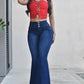 JEANS BOTA CAMPANA LEVANTA COLA  REF. B-254061