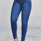 JEANS SKINNY CON PEDRERIA, LEVANTA COLA  REF. B-254047