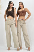 PANTALON BOTA RECTA LEVANTA COLA  REF. B264022