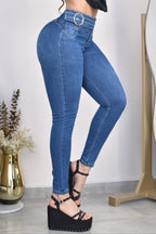 JEANS SKINNY CONTROL ABDOMEN LEVANTA COLA  REF. B-254043