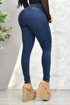 JEANS SKINNY (EXCLUSIVO), LEVANTA COLA  REF. B264060
