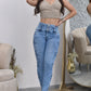 JEANS SKINNY CONTROL ABDOMEN LEVANTA COLA  REF. B-254053