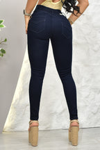 JEANS SKINNY (CLASICO), LEVANTA COLA  REF. B264071