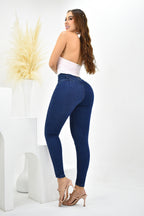 JEANS SKINNY CONTROL ABDOMEN LEVANTA COLA REF. B264028