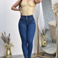 JEANS SKINNY CONTROL ABDOMEN LEVANTA COLA  REF. B-254051