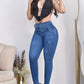 JEANS SKINNY CONTROL ABDOMEN LEVANTA COLA  REF. B-254043