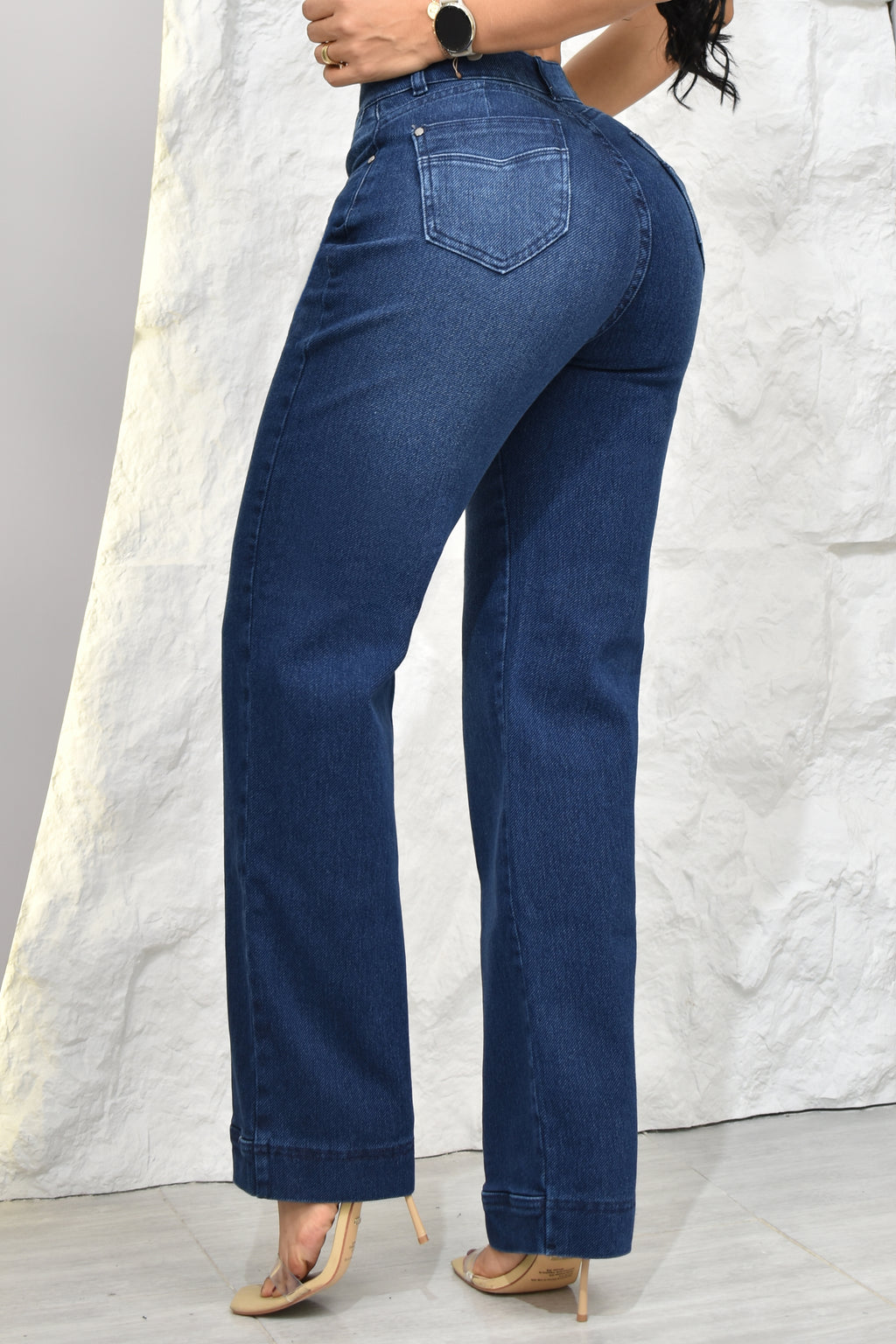 JEANS BOTA RECTA, (CLASICO)  HORMA PERFECTA  REF. B264037