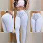 JEANS SKINNY CONTROL ABDOMEN LEVANTA COLA  REF. B-40741